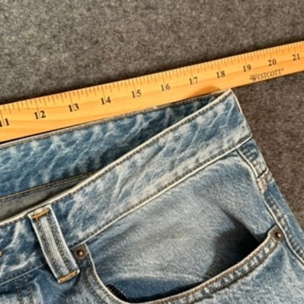 Diesel Industry 2001 Pocket Loose Baggy‎ Leg Jeans Mens Light Wash Denim 33x32